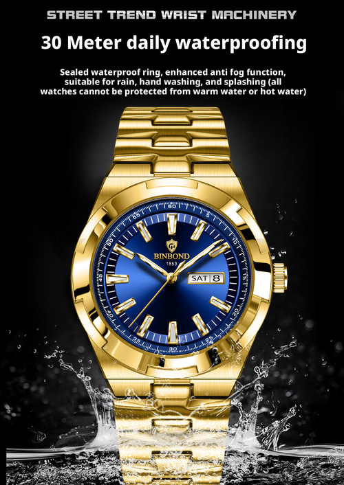 Vacheron Constantin Overseas Homage Watch - Luminous, Water-Resistant, Multifunctional Men's Watch