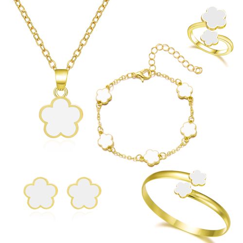 Four-Leaf Clover Lucky Set | Wear Tenderness & Good Fortune Close 🍀