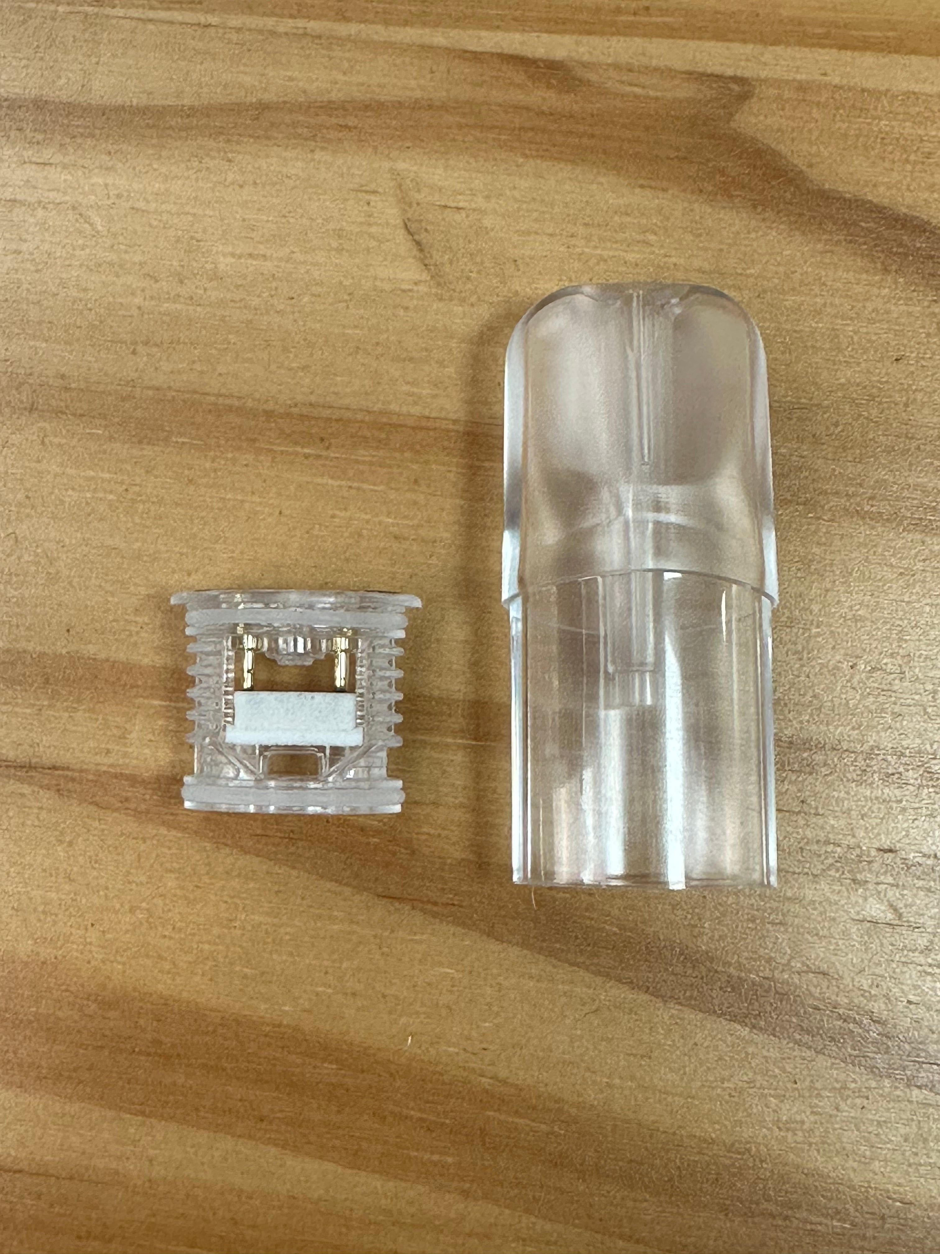 一代新款大頭空彈【meel空殼】 新結構水滴底座 大煙霧 不漏油,吃油 拒絕燒焦-50/100顆-台灣現貨秒發