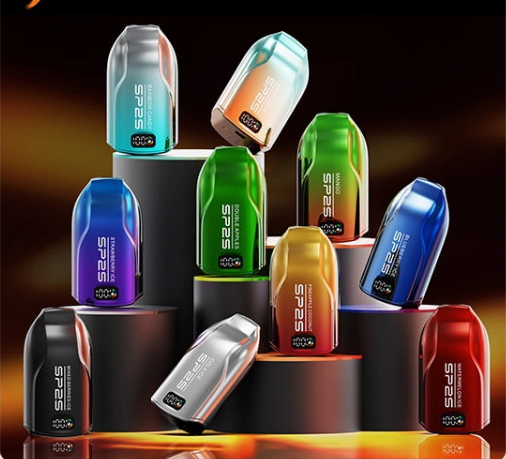 SP2拋棄式 12000口  擁有發光顯示屏 可充電電子煙 30ml超大容量-VAKA糖果雲煙館