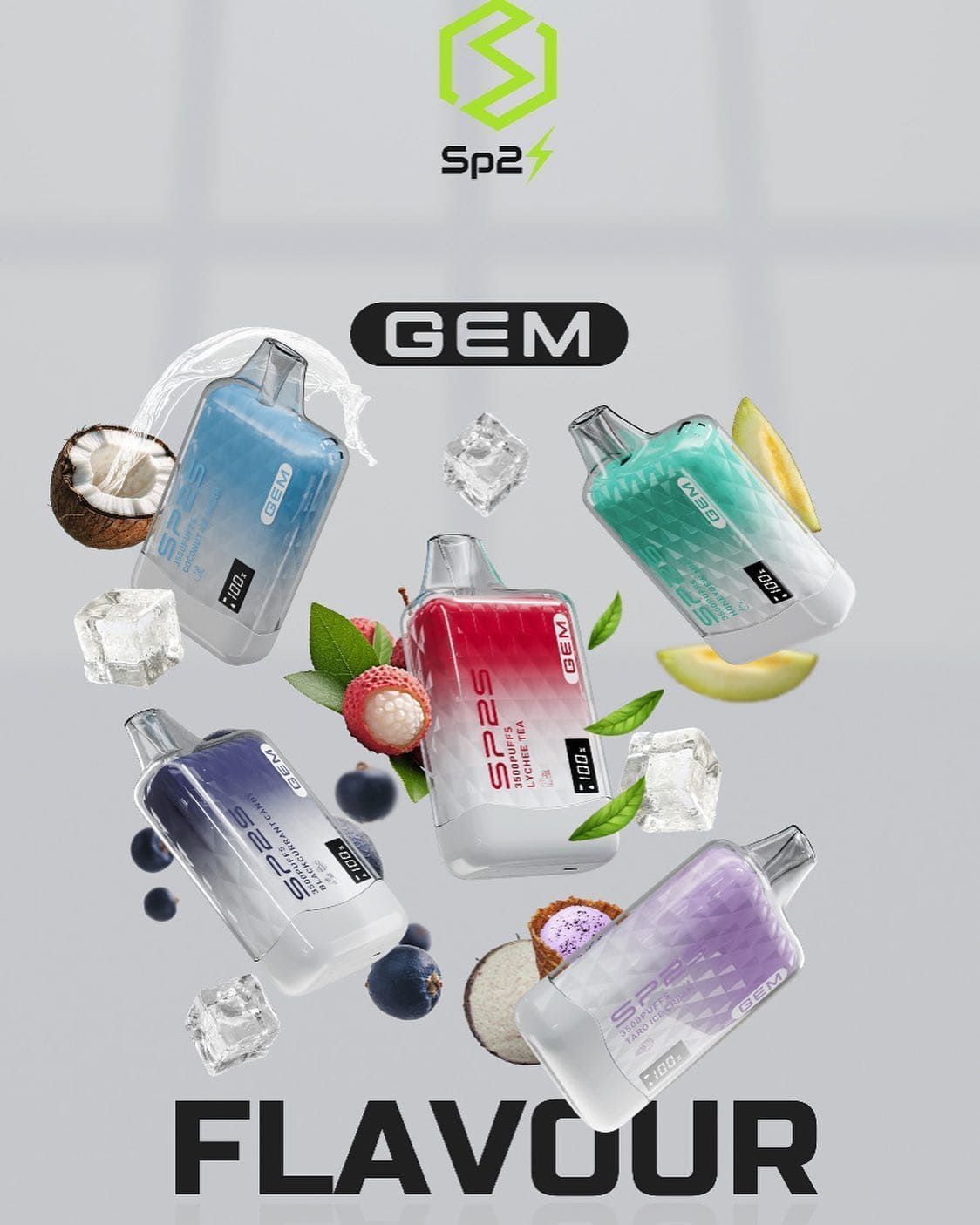 【SP2S 思博瑞抛棄式】-大容量拋棄式- SP2S 9000 puffs 拋棄式-VAKA糖果雲煙館