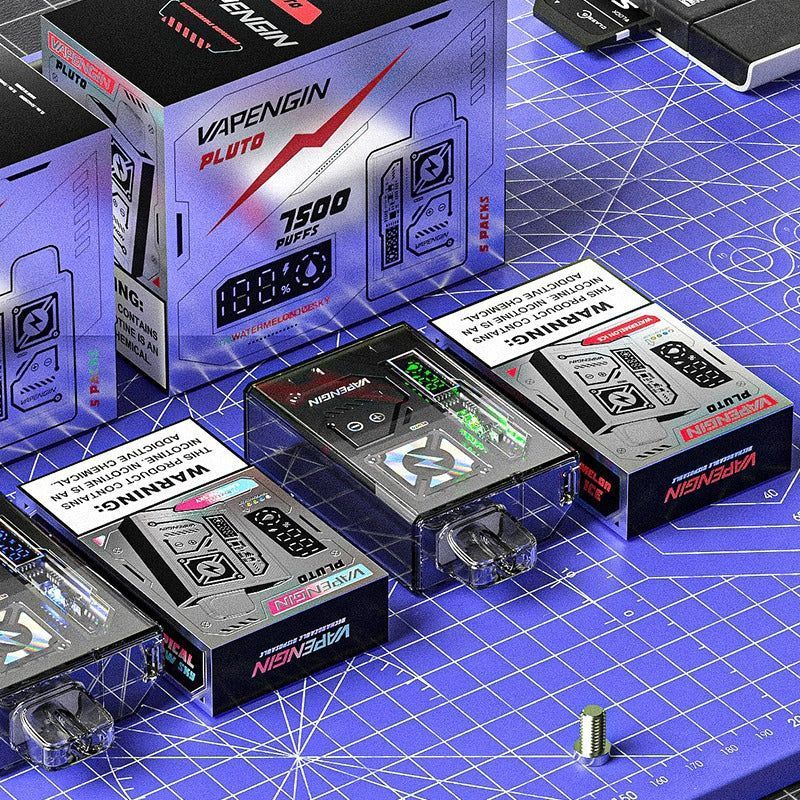 🌌VAPENGIN 冥王星 7500口拋棄式 一次性電子煙 可充電拋棄式-VAKA糖果雲煙館