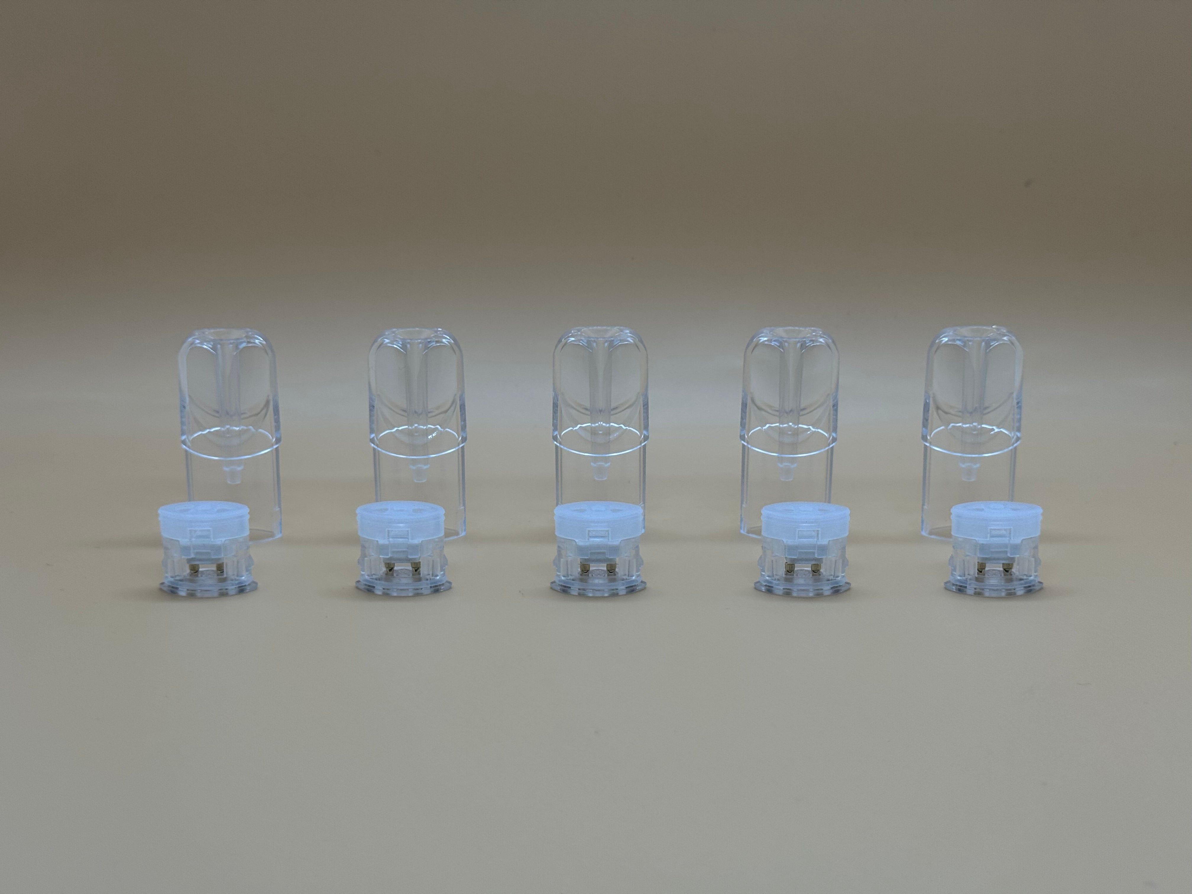 【RELX悅刻一代空彈】1.6ML上下分離款透明煙蛋殼｜不漏油, 不燒焦｜適配一代電子煙設備｜台灣現貨秒發