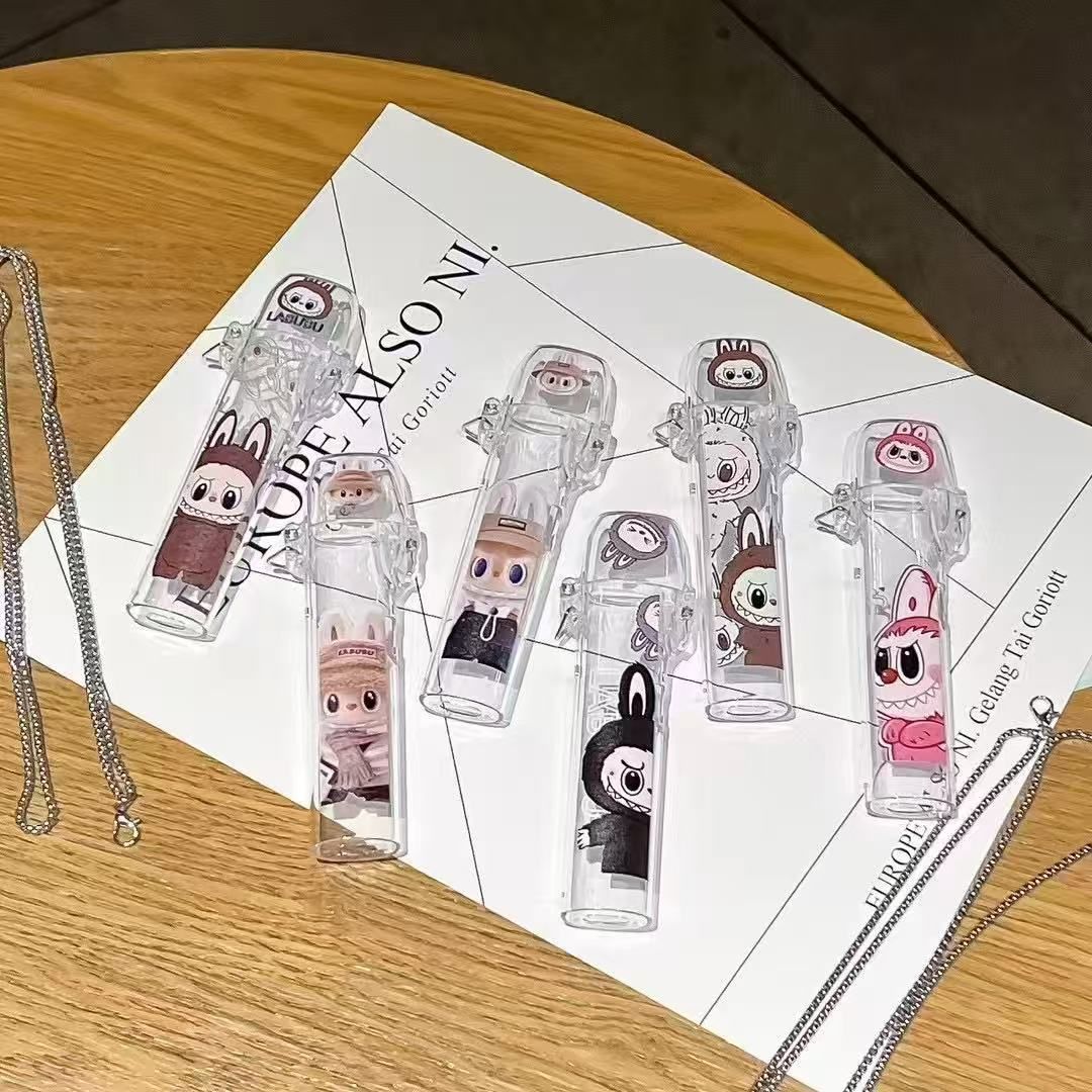 【Labubu拉布布保護套】一代主機保護套  超可愛透明保護殼-VAKA糖果雲煙館