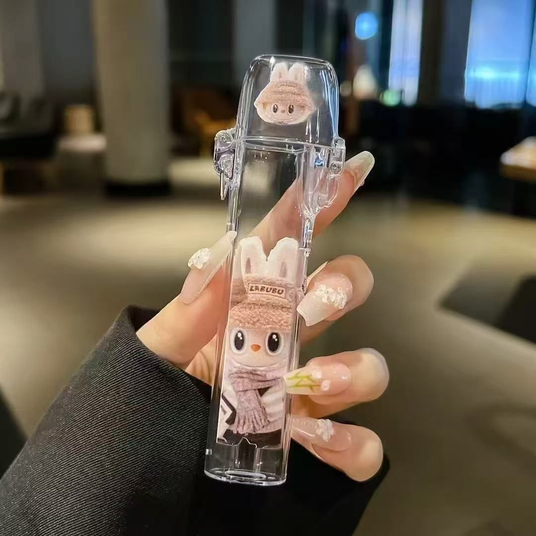 【Labubu拉布布保護套】一代主機保護套  超可愛透明保護殼-VAKA糖果雲煙館