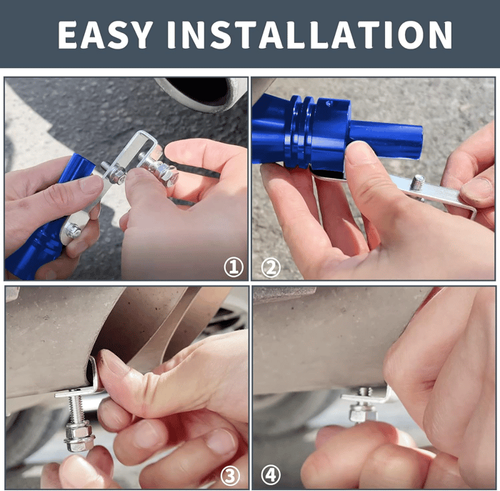 🏎️💨 TURBO SOUND WHISTLE MUFFLER EXHAUST🔥