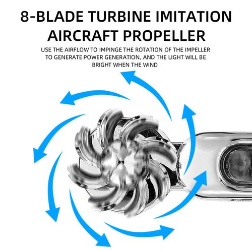 Buy 1 Get 1 Free（2PCS） Multi-color Automatic Wind Power LED Car Decorative Lights