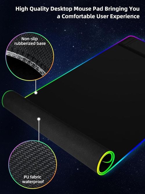 Gaming Mouse Pad with Magnetic Wireless Charging