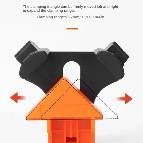 4pcs Woodworking Right Angle Clamps