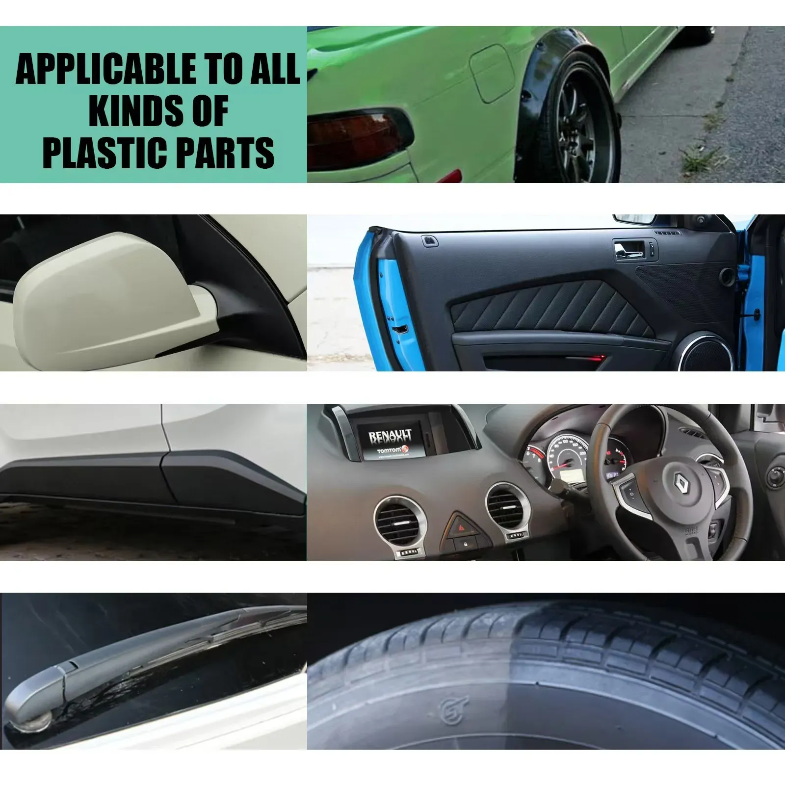 Automotive plastic repair materials
