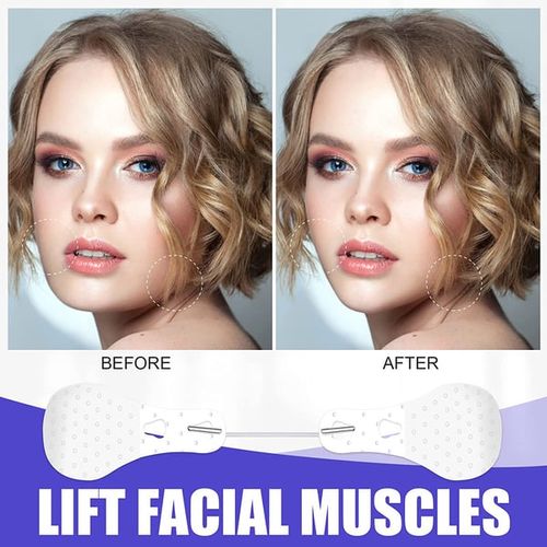 🔥（40PCS）New Ultra Invisible Waterproof Face Lift Stickers Complete Kit