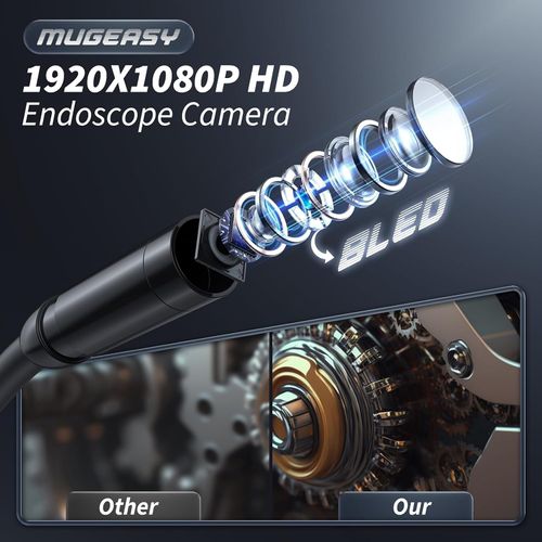 4.3 InchScreen, Borescope Inspection Camera for SewerPipe, Measuring Tools, Optical Instruments