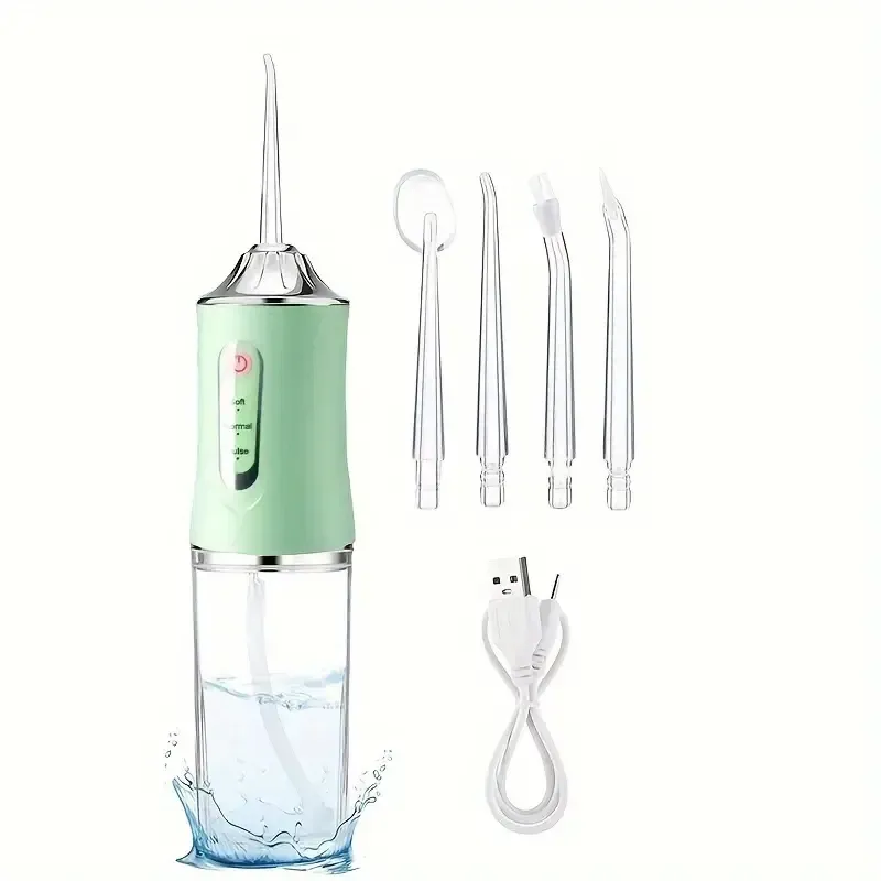4-Head Rechargeable Electric Dental Irrigator