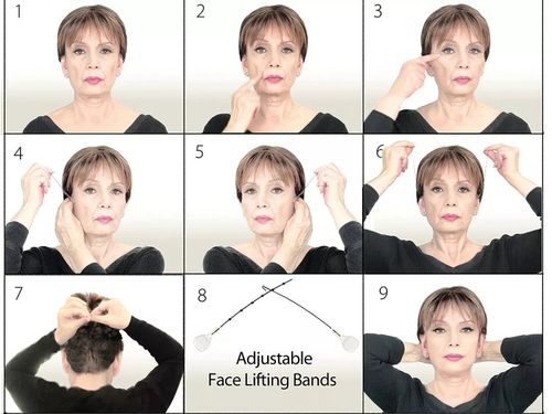 🔥（40PCS）New Ultra Invisible Waterproof Face Lift Stickers Complete Kit