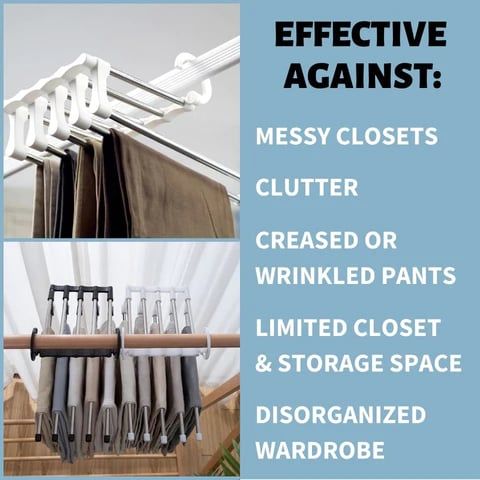 （Buy 1 get 1 free）Multipurpose Hanger Organizer
