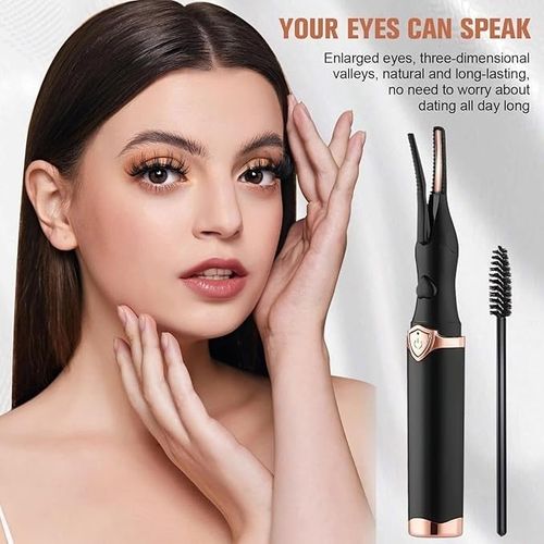 🔥Electric Eyelash Curler for Instant Glam✨ Blink & Dazzle! 👁️