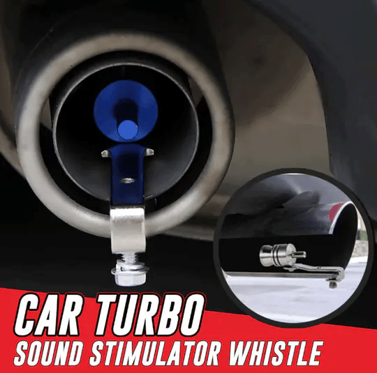 🏎️💨 TURBO SOUND WHISTLE MUFFLER EXHAUST🔥