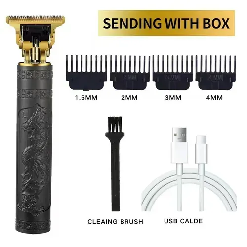 Professional Hair Clipper USB Charger Electric Hair Trimmer Men Razor