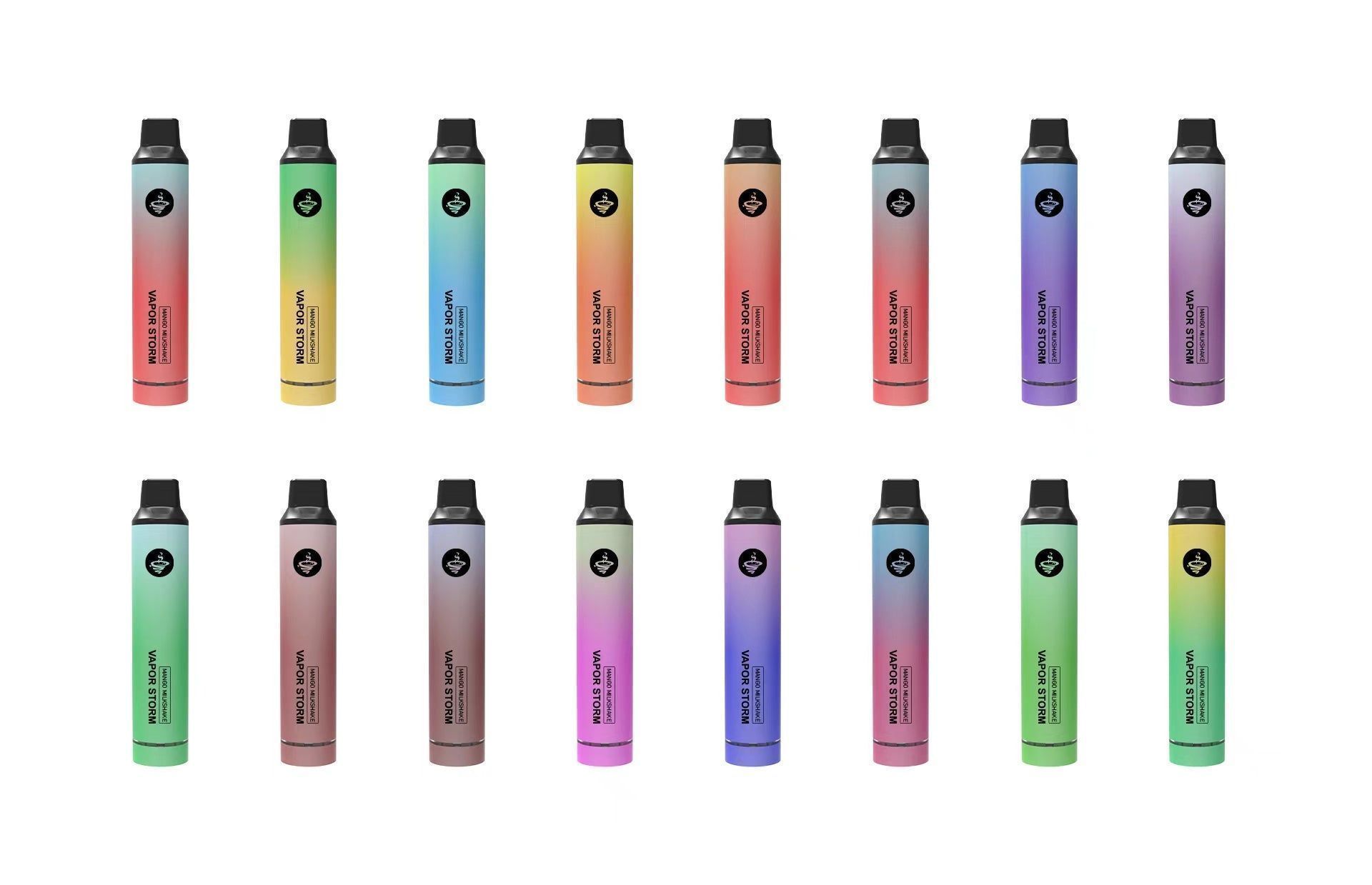 VAPOR STORM風暴CF5000 5000口拋棄式電子煙 發光十五種口味吸睛