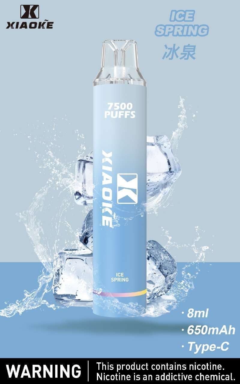 XIAOKE梟客發光拋棄式電子煙 多口味 輕巧易攜霧化棒