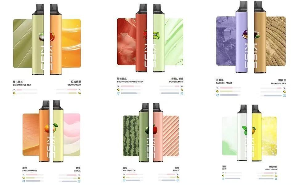 KISS凱斯 6500口拋棄式電子煙 磁吸便捷結構 輕便易操作日常