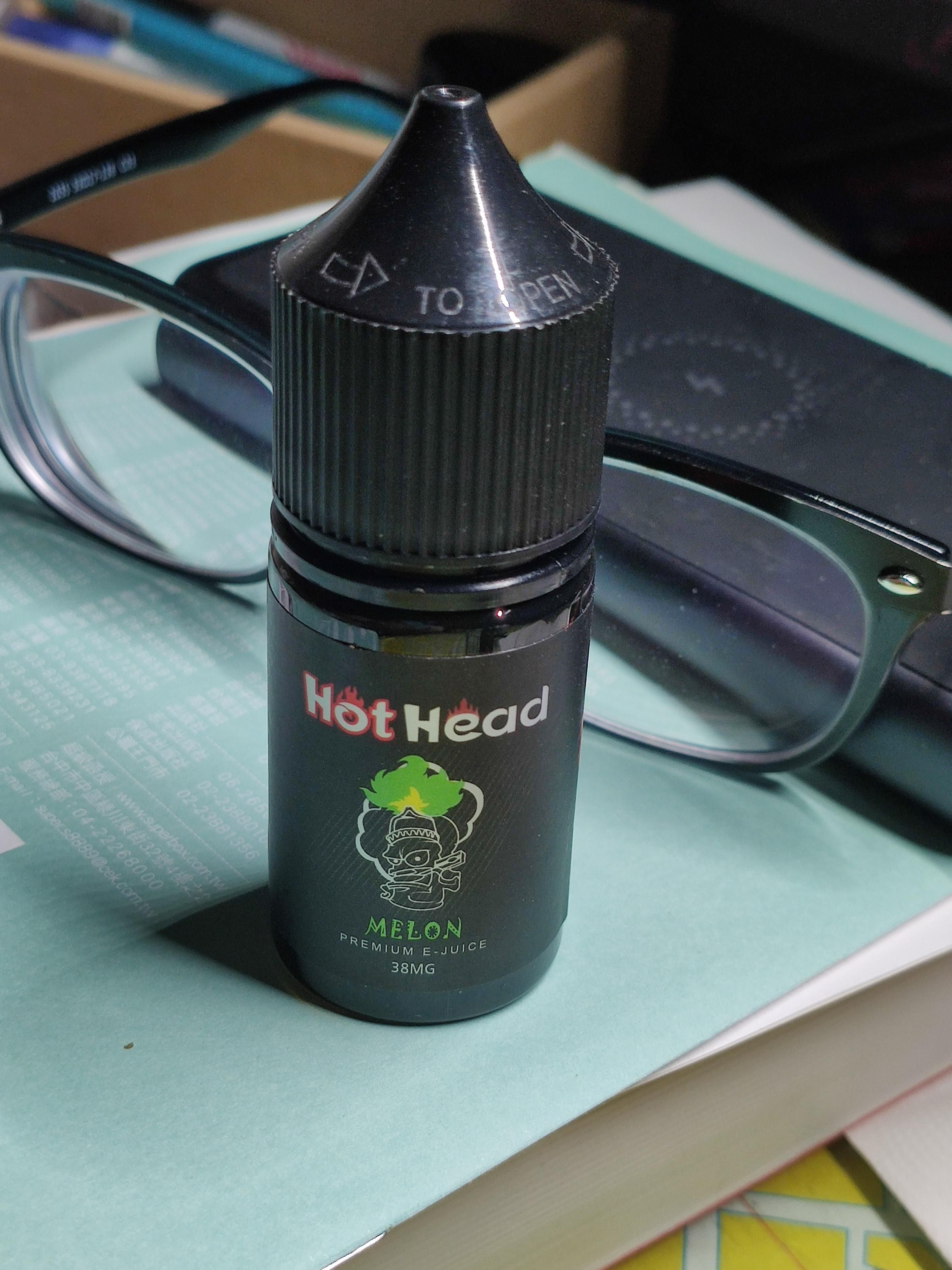 美國原裝Hot Head爆脾氣烟油 30ML 38MG 高濃度小烟專用