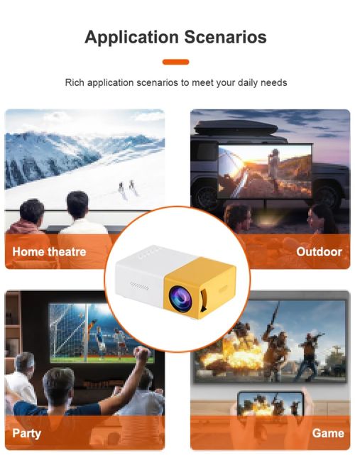 Portable Home Theater Projector