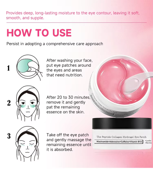 Peptide Collagen Hydrogel Eye Patch
