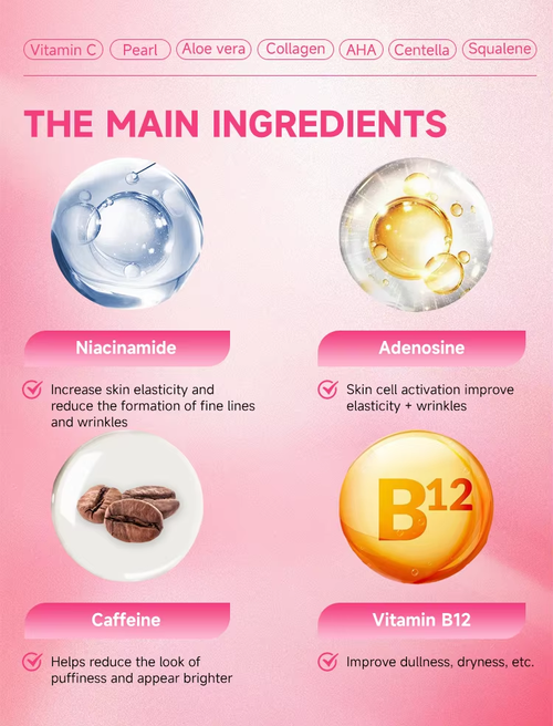 Peptide Collagen Hydrogel Eye Patch