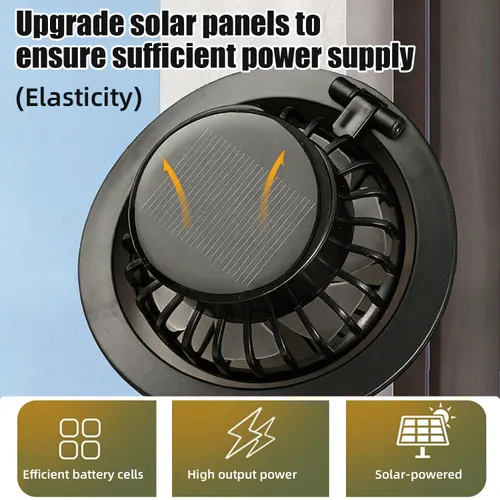 Solar USB Fan Ca