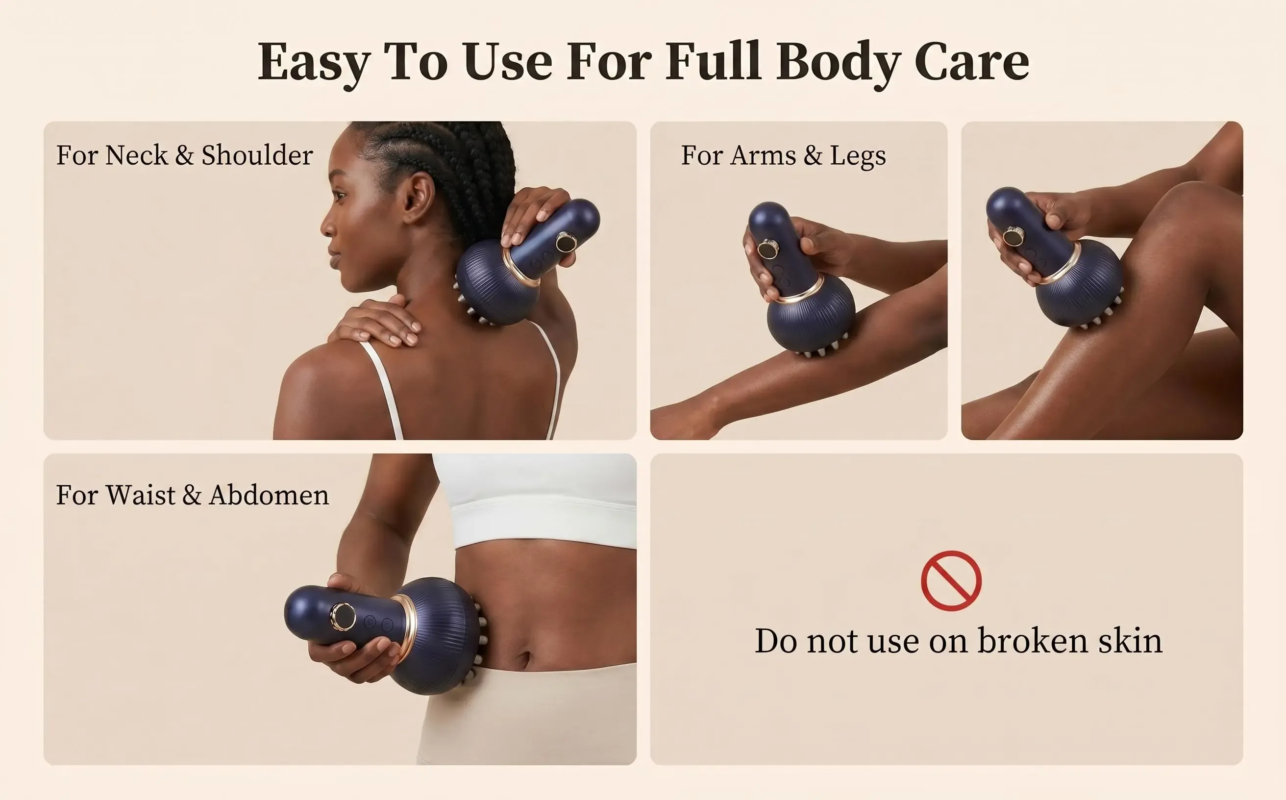 Electric Meridian Massage Brush