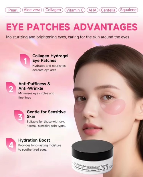 Peptide Collagen Hydrogel Eye Patch