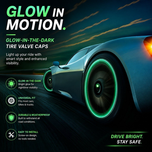 Cool Fluorescent Green Tire Covers