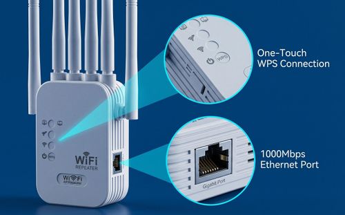 WiFi 6 signal booster