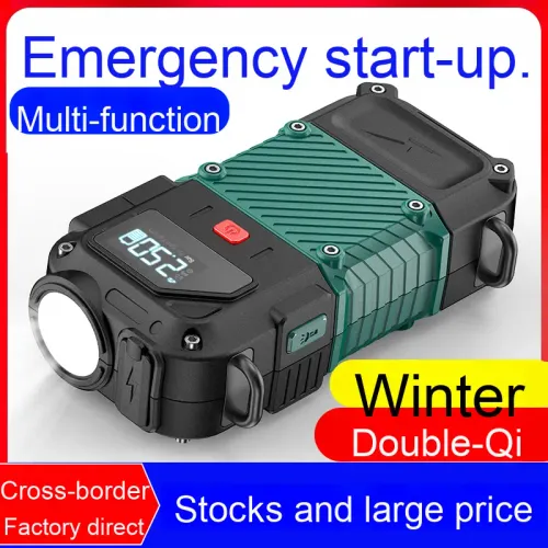 Universal 2000mAh Cordless Electric Air Pump ABS 2000mAh Car Tire Inflator Air Compressor for Vehicle Car