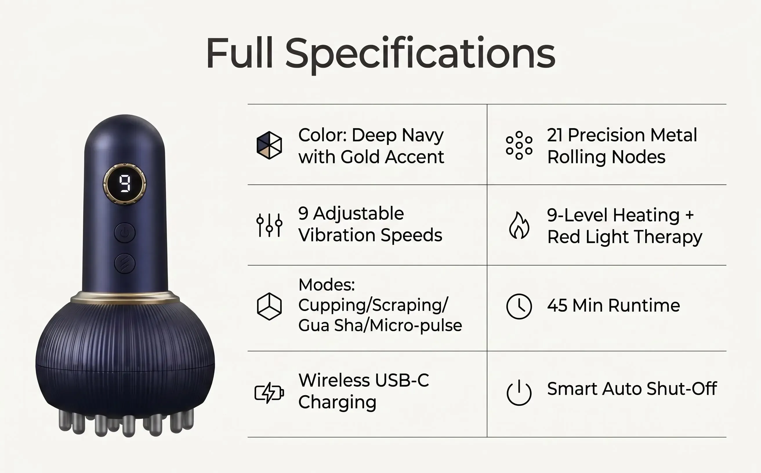 Electric Meridian Massage Brush
