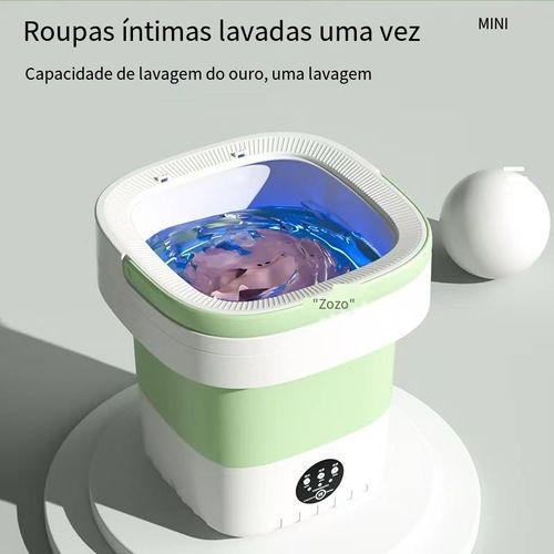 Máquina de lavar roupa de dobramento automático washer all-in-one casa dormitório bebê lingerie calcinha mini máquina de lavar roupa