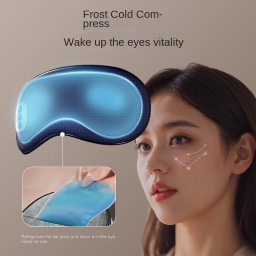 2025 Smart Vibration Eye Massager for Massage Device with Sleep Hot and Cold Spray Eye Herbal Steam Eye Care Device