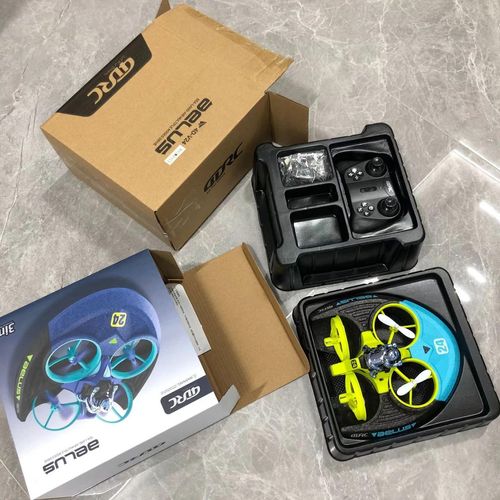 EPP Foam 3 in 1 Mini Rc Hovercraft Boat Toy Sea Land Air Remote Control Altitude Hold Quadcopter Drone Race Drift Car with Light