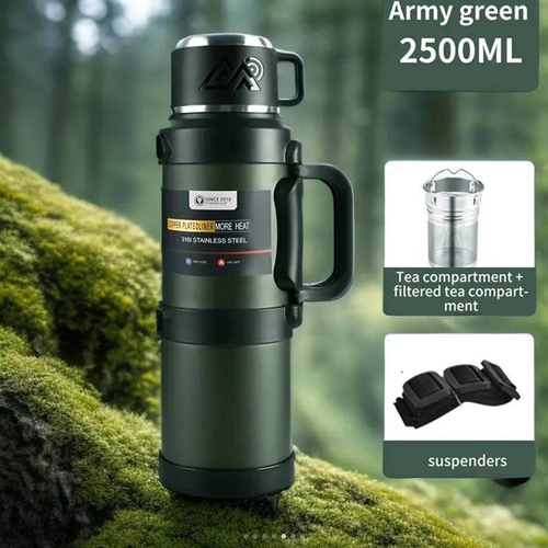 Large Capacity Insulated Travel Flask(316 Stainless Steel)