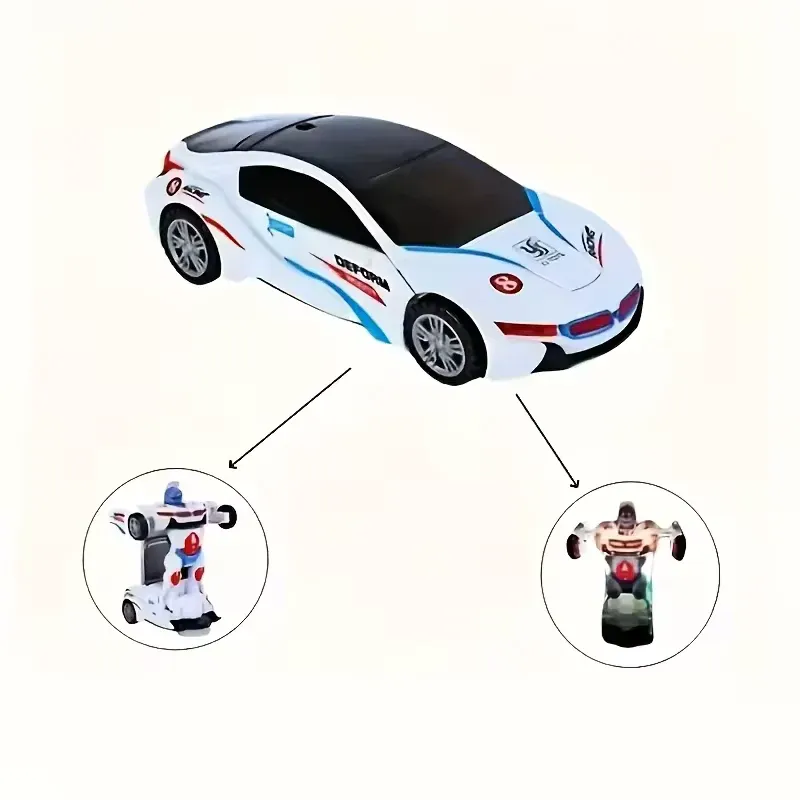 High-Performance Car-To-Robot 2-In-1 Transformer Car Case（Includes 6 rechargeable batteries + char）ger + screwdriver❤️