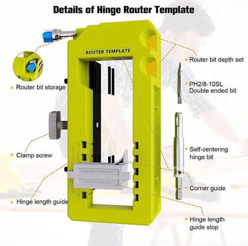 Door Hinge Jig Kit