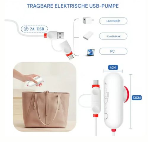 🔥 9-Piece USB Electric Vacuum Packing Kit – Save Space, Travel Light!
