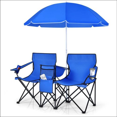 Double Portable Picnic Chairs