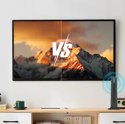 4K TV Antenna, Cross-border DVB-T High Gain HD ATSC Digital Indoor ISDB-T Antenna, 120 Miles Range