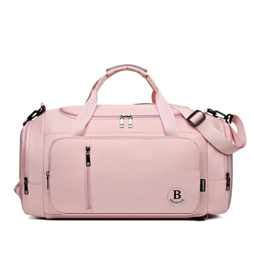 Lightweight Waterproof Duffel – Oxford Cloth Gym & Travel BagSingle or double shoulder straps (detachable)