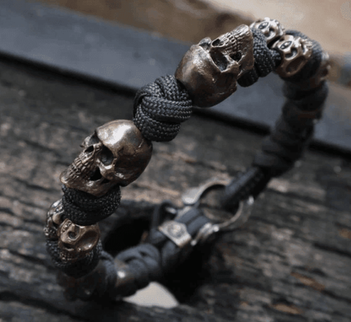 💀The Skull Army Paracord Bracelet📿