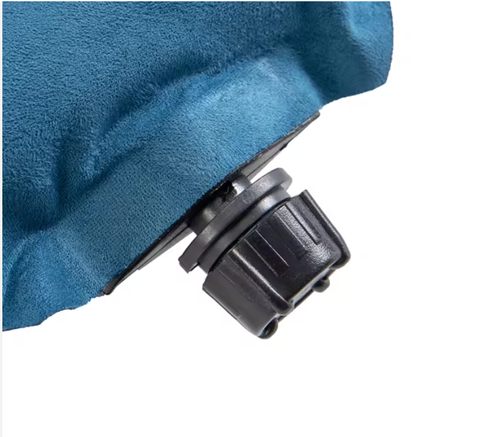 Double self-inflating camping mat with two built-in pillows,  waterproof outdoor sleeping mat.（192*132*0.5cm）