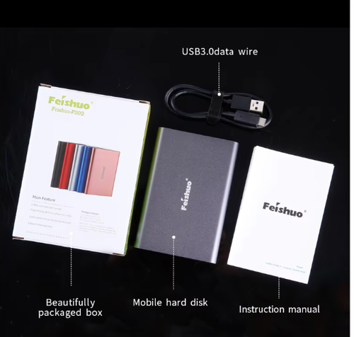 High-Quality 640GB External Hard Drive (Portable Hard Drive)