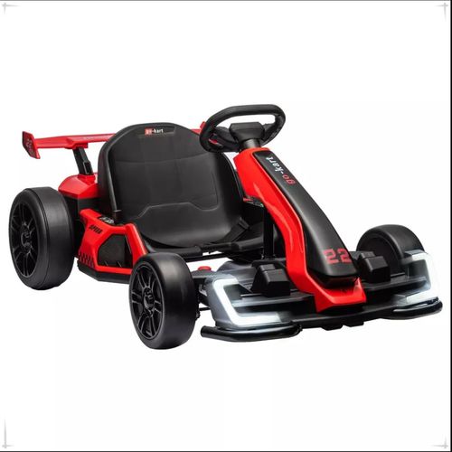 2x150W Motors, 8mph, 110lbs - CapacityKids' 24V Electric Go Kart